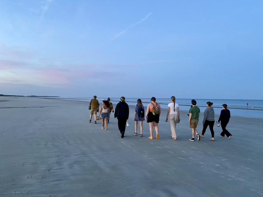 Students on the Georgia Coast