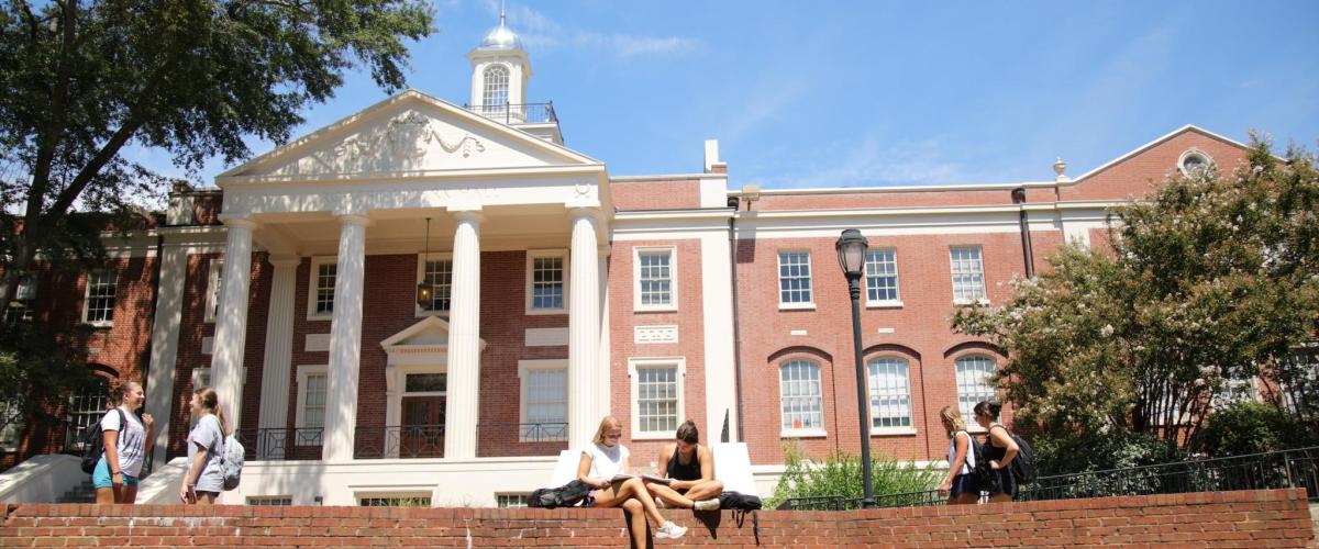 Exterior of Park Hall