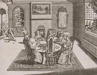 John Bowles, The Tea-Table (1710?)