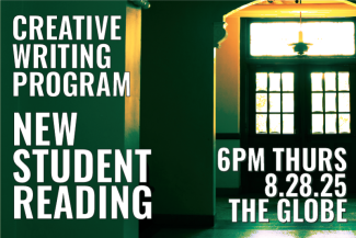 Creative Writing Program New Student Reading
