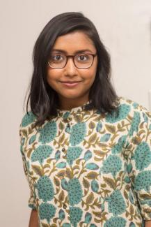 photo of author Megha Majumdar; photo credit Elena Seibert