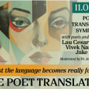 Poetry and Translation Symposium