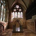 St. Frideswide's shrine at Christ Church, Oxford. Photo by Lawrence OP via Flickr (CC BY-NC-ND 2.0). URL: https://flic.kr/p/dkXzm1