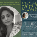 Promotional Graphic for Suchitra Vijayan Event